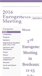 Mobile Screenshot of eurogenesis.com